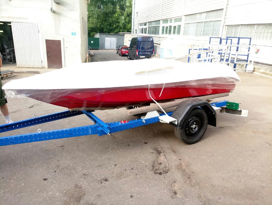Прицеп для лодки своими руками из балки ВАЗ 2109