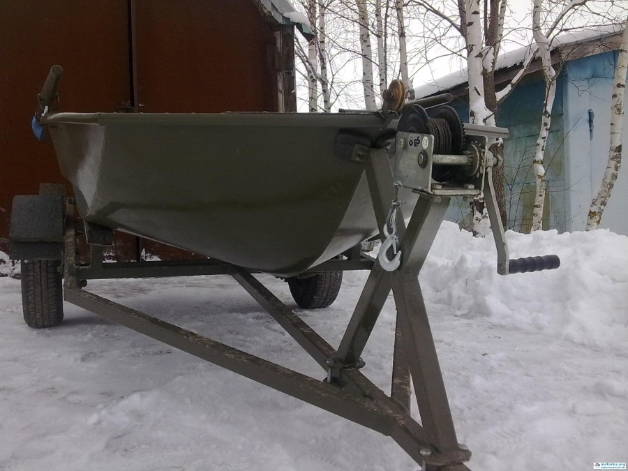 Килевой ролик на бортовой прицеп МЗСА