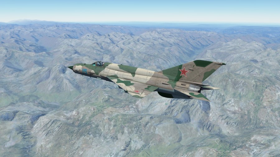 Самолет миг-21бис