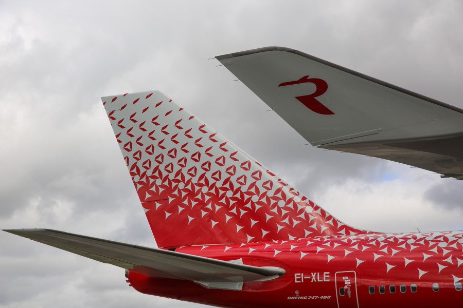 Austrian Airlines ретро ливрея