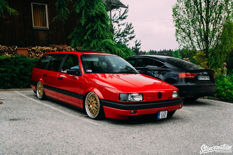 VW Passat b3-b4 stance