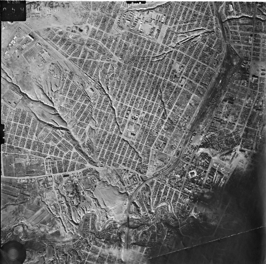 Аэрофотосъемка Сталинграда 1942