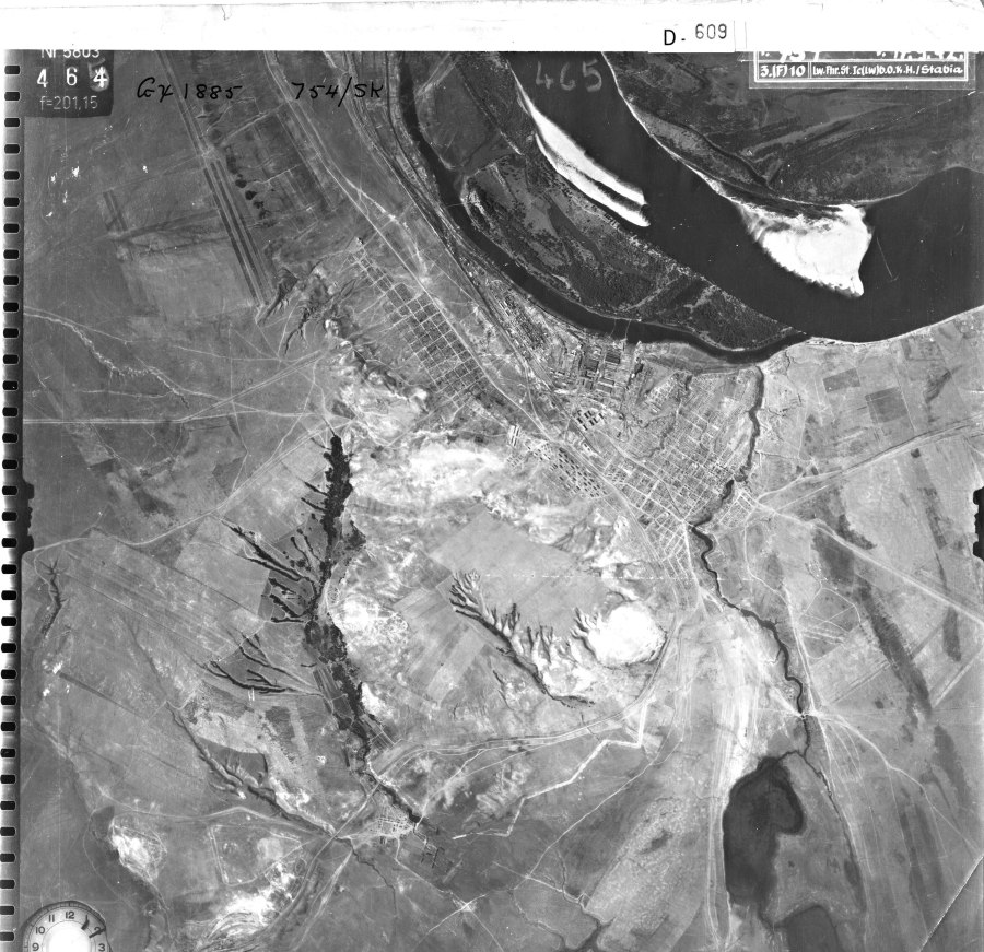 Аэрофото Сталинград 1942