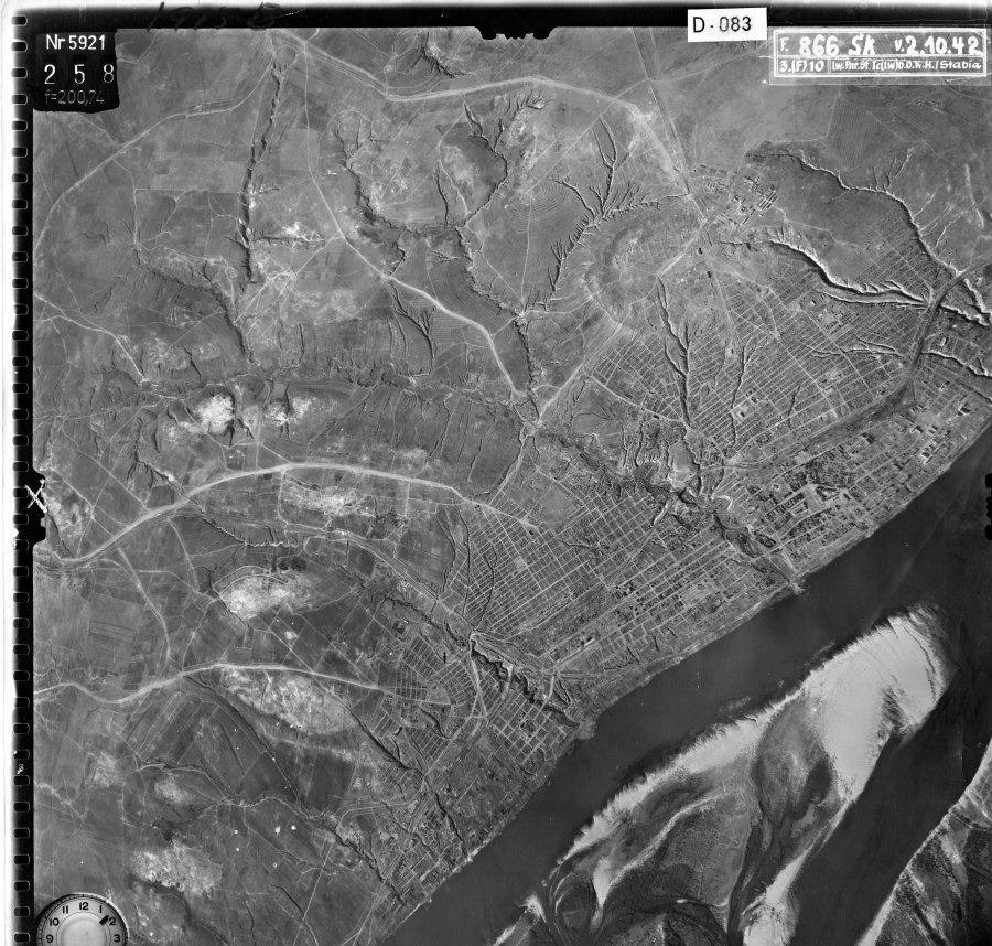 Немецкая аэрофотосъемка Севастополя 1943г