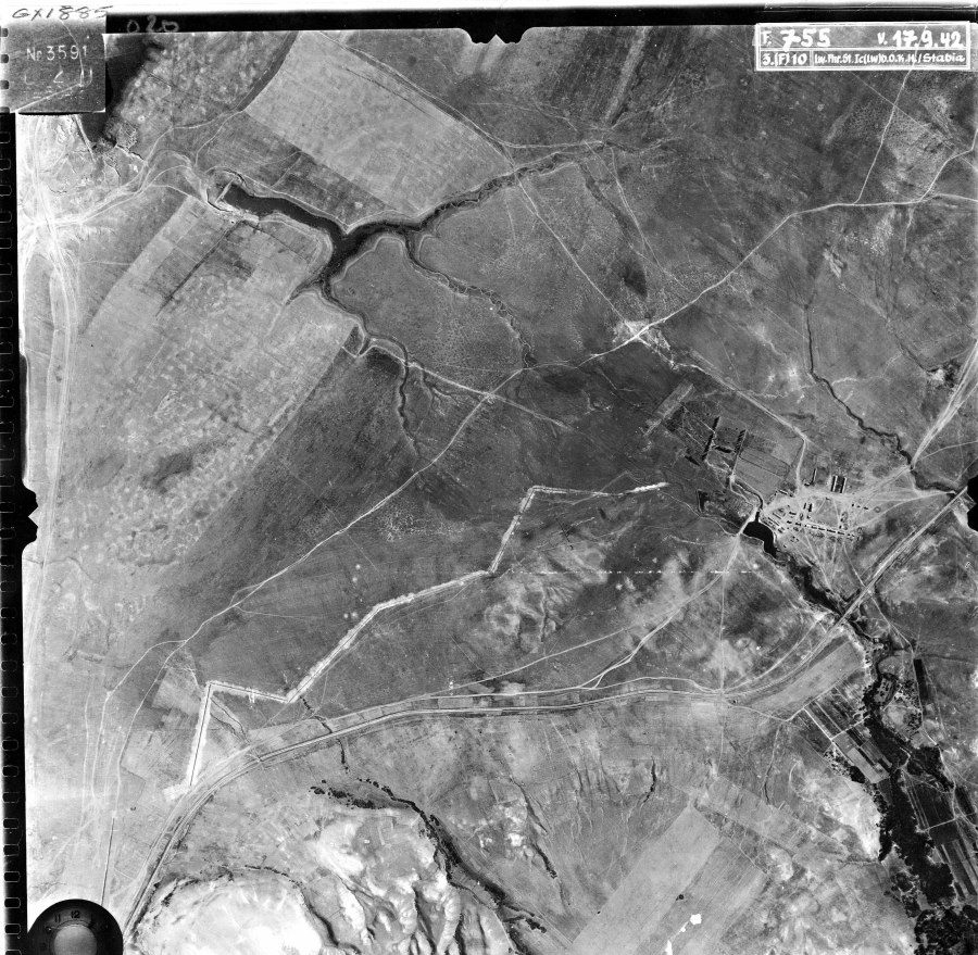Аэрофотосъёмка Сталинграда 1942-1943 Люфтваффе