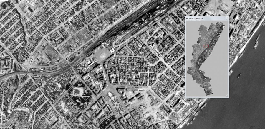 Аэрофото Сталинград 1942