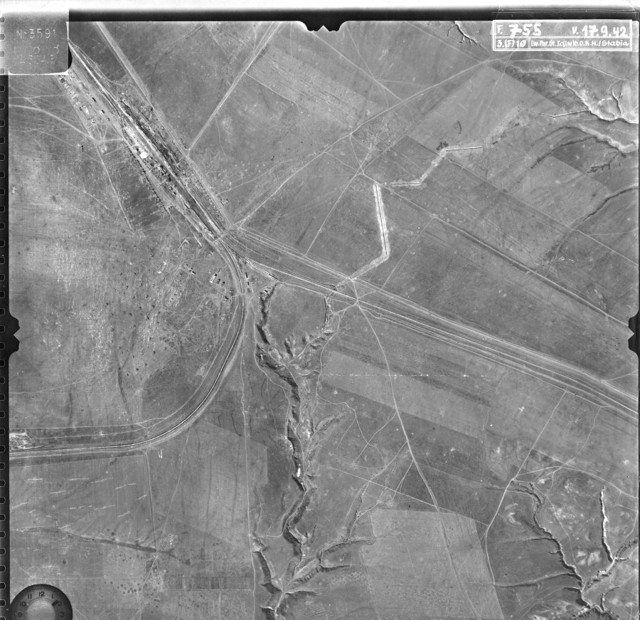 Аэрофотосъемка Сталинграда 1942