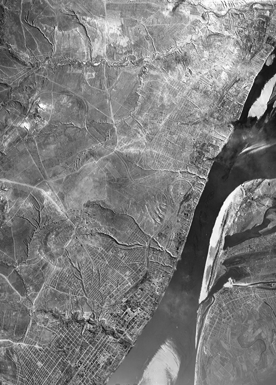 Немецкая аэрофотосъемка Сталинградская битва 1942