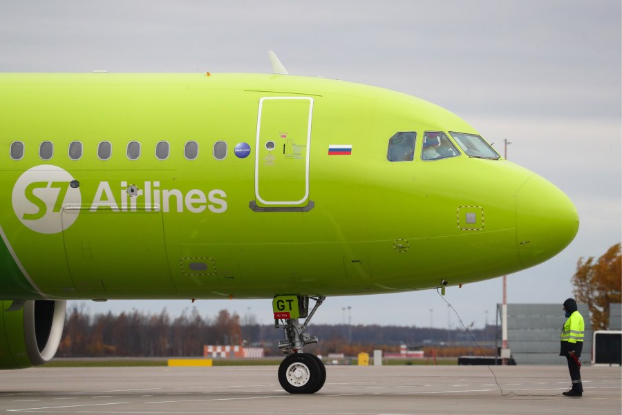 Самолёт а320 Нео s7