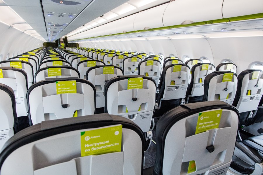 S7 Airlines самолеты салон