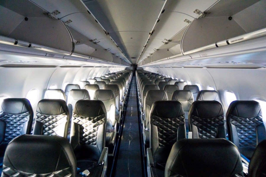 Самолёт s7 Airlines бизнес класс