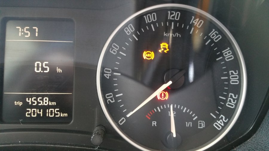 Skoda Octavia 1u ошибка 318