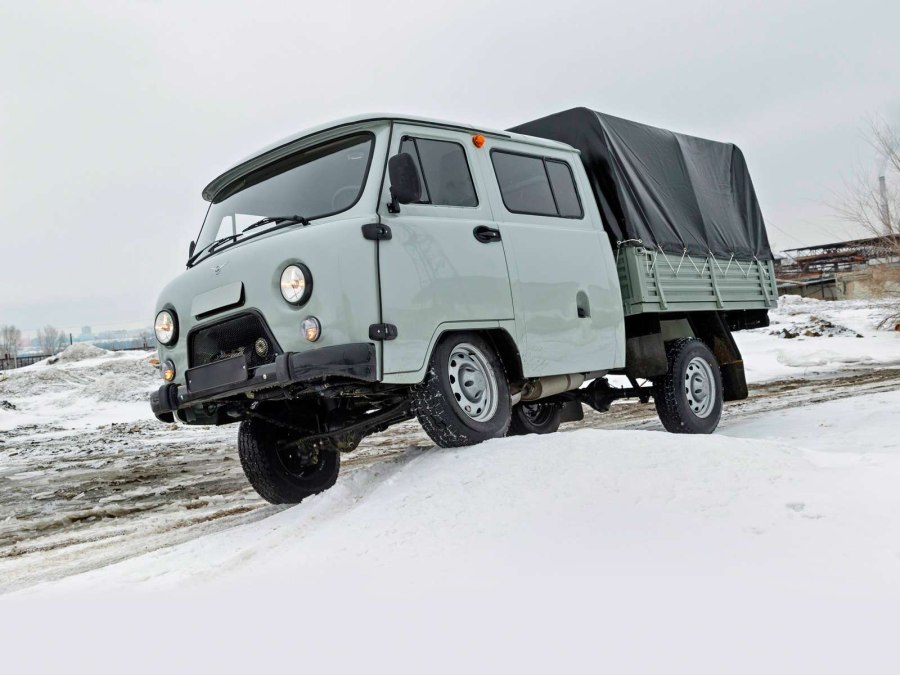 УАЗ 39094 на бездорожье