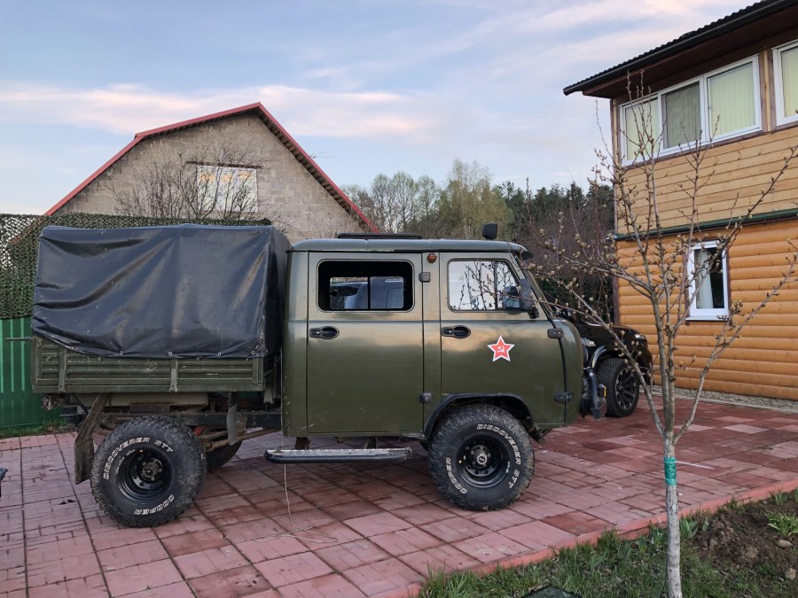 УАЗ 3303 С двойной кабиной