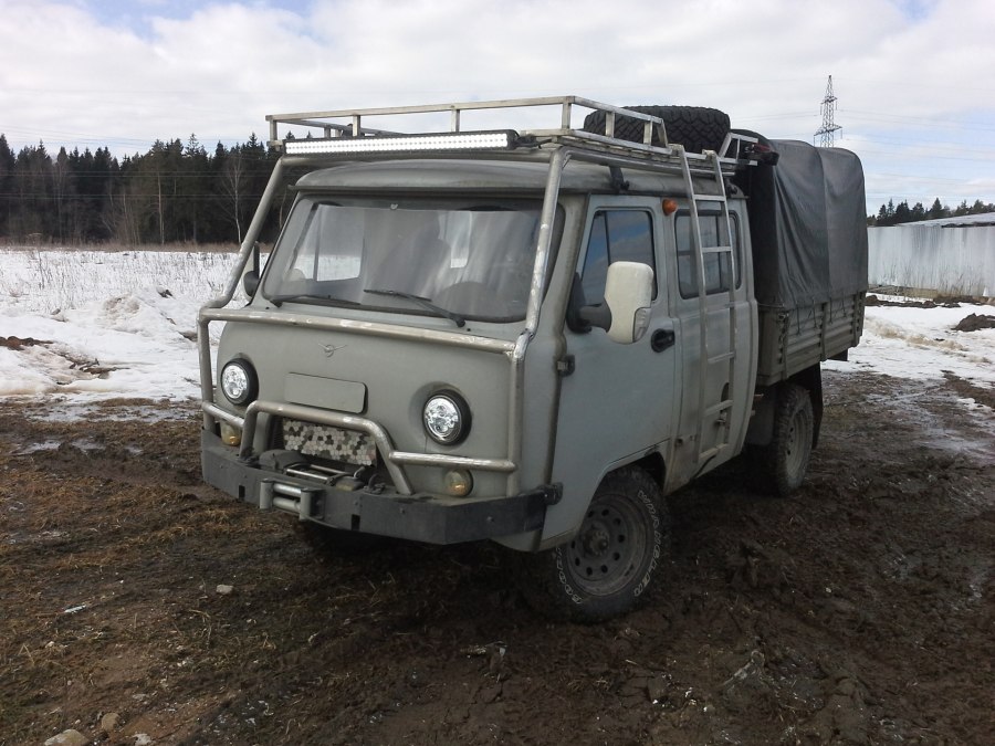 УАЗ фермер 39094 салон