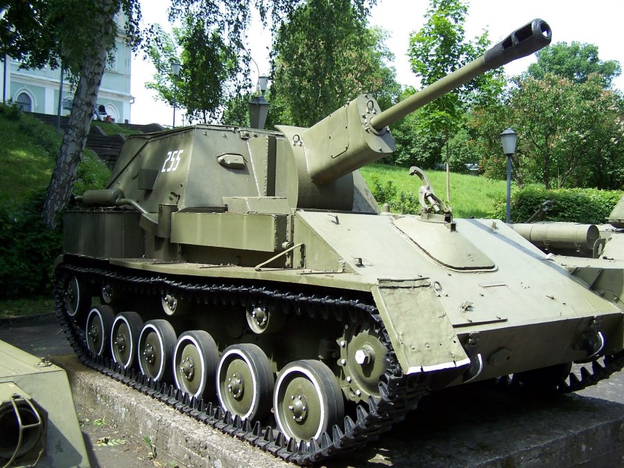 Самоходка Су 76