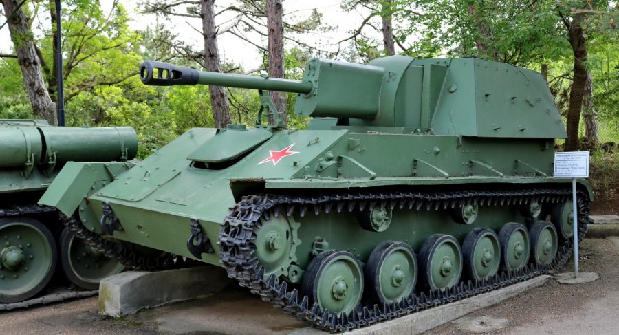 Су 76м в бою