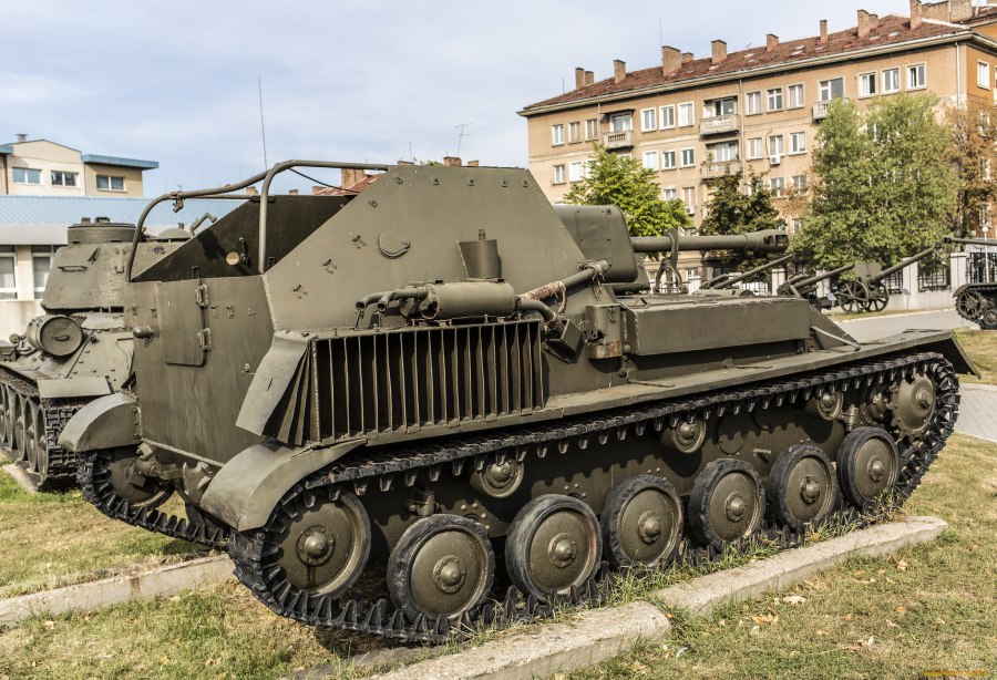 Су-76 боевое отделение