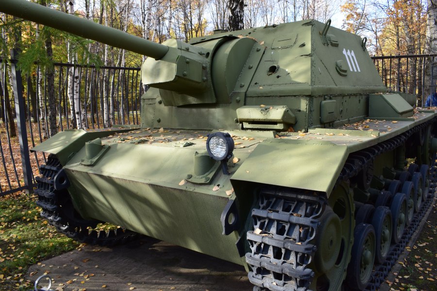 Танки СССР Су 76м