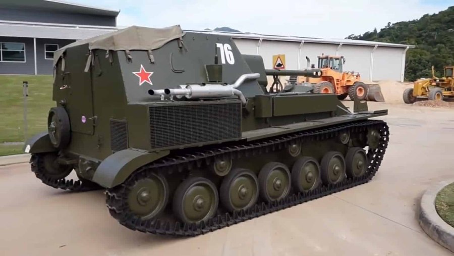 Самоходка Су 76