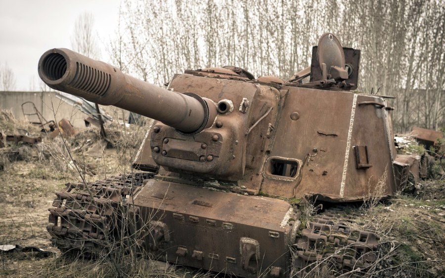 ИСУ-152 зверобой заброшенные