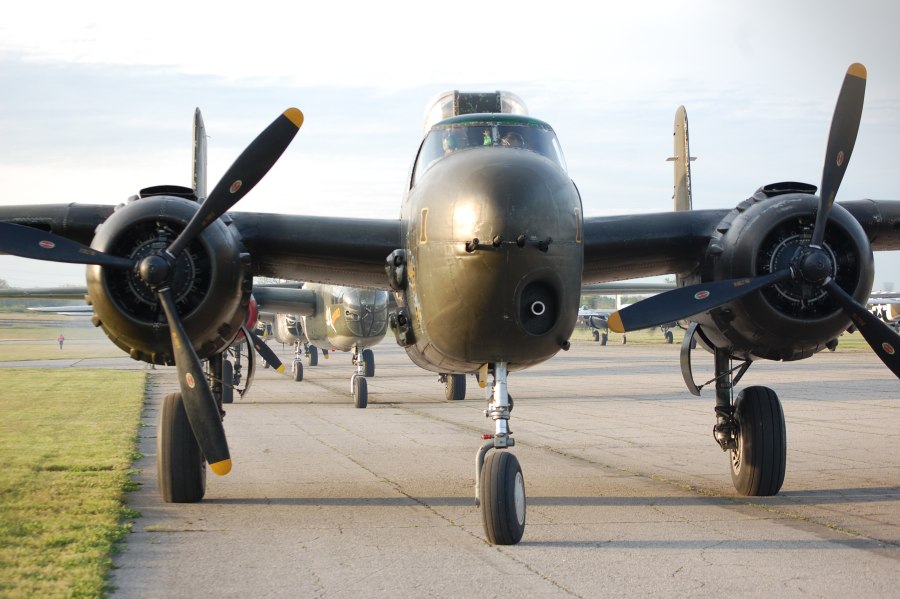 Бомбардировщик b 25 h