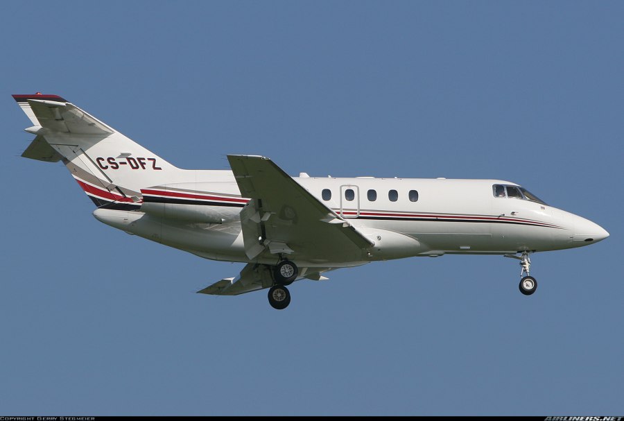 Aircraft Type(h25b) Bae 125-800a