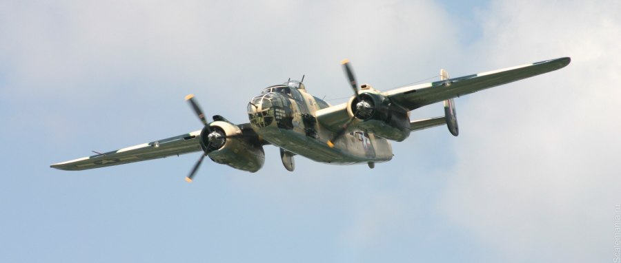 Бомбардировщик ВВС США B-25 «Митчелл»