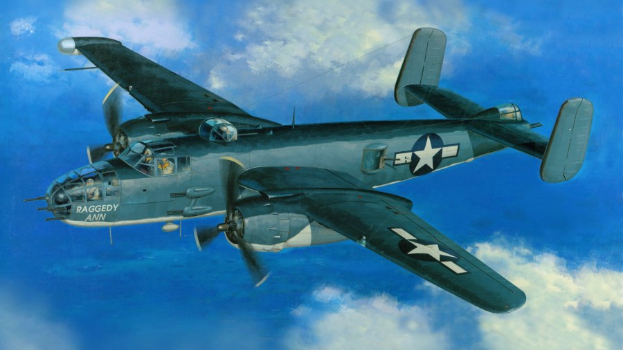 B-24d хвостовая турель