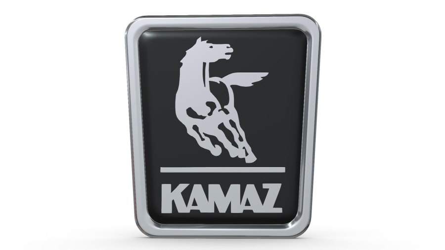 Эмблема КАМАЗА лошадь