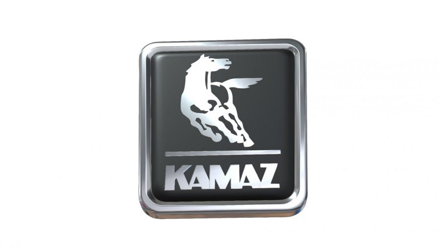 Наклейка конь КАМАЗ 6520