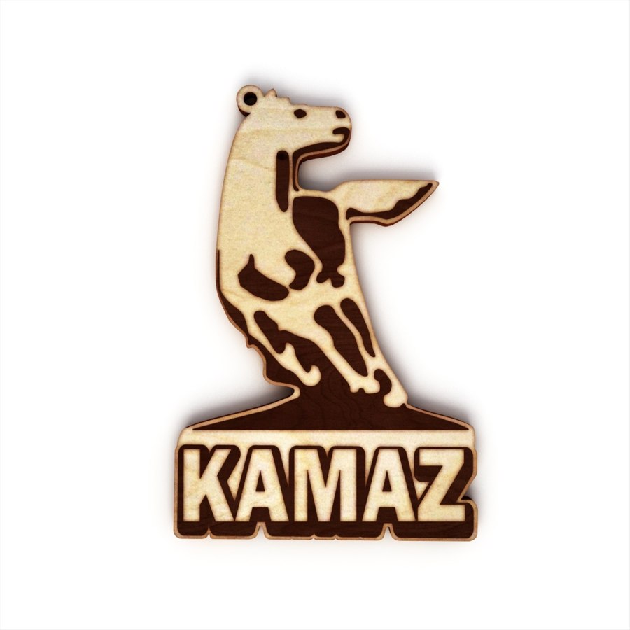 Значок машины КАМАЗ