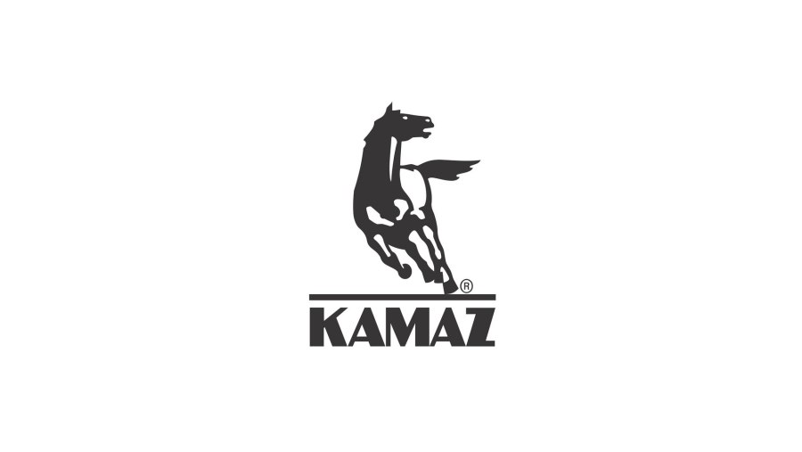 Логотип КАМАЗ наклейка