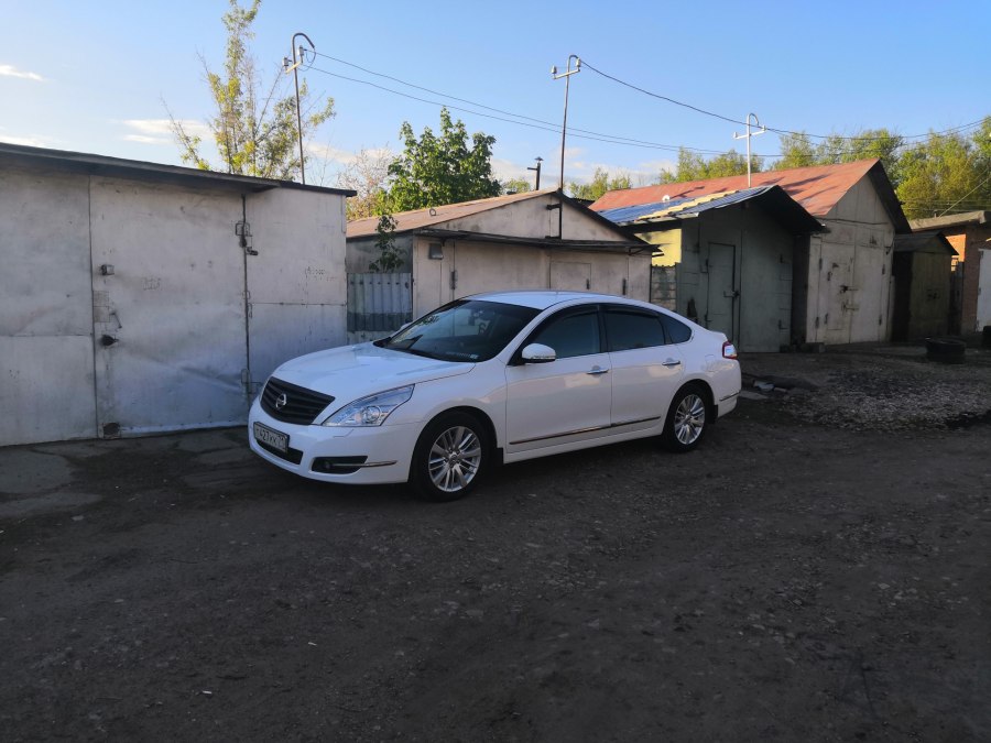 Nissan Teana 2011 антихром