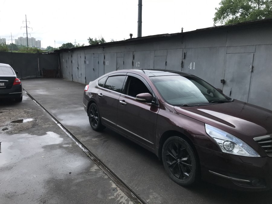 Nissan Teana j32 черные диски