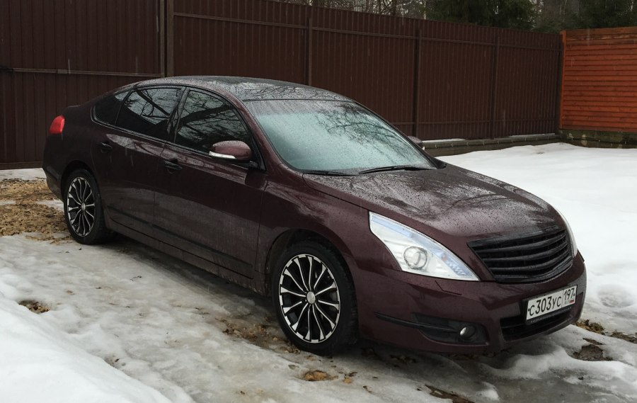 Nissan Teana 2011 антихром