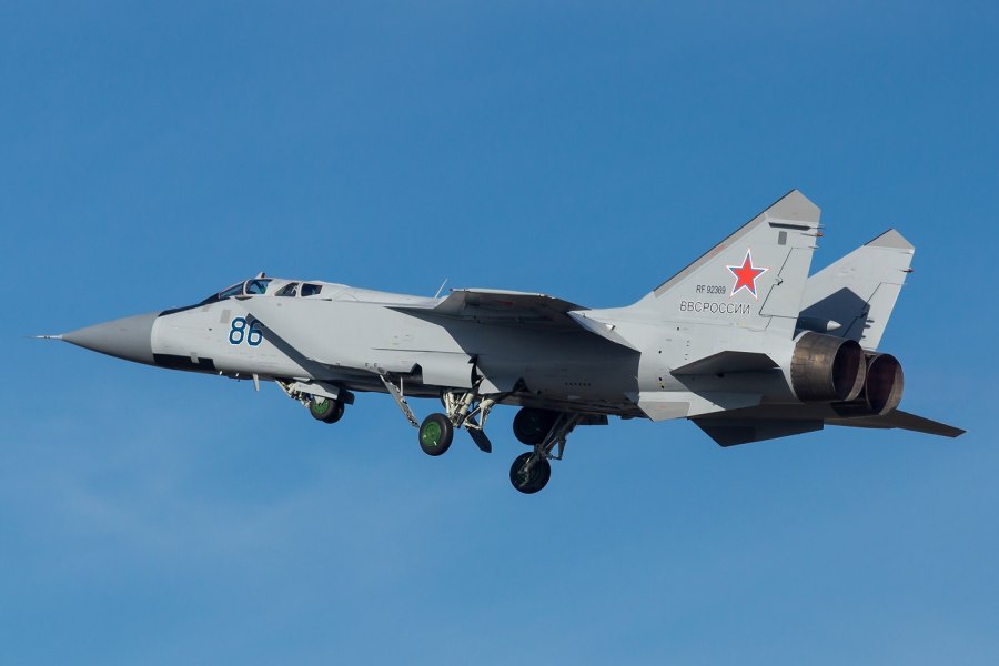 Миг-31 сверхзвуковой самолёт