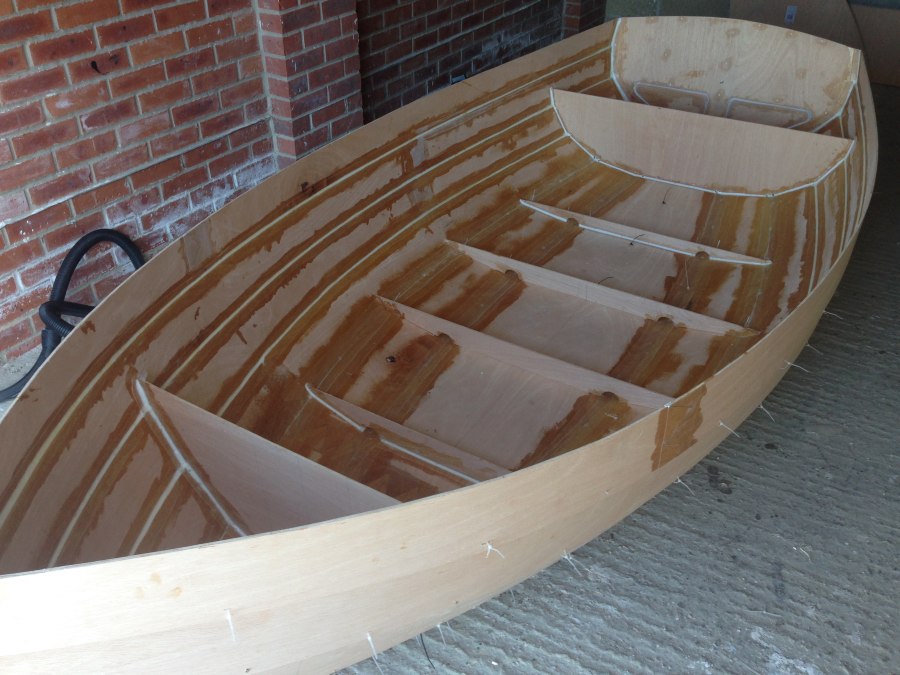 Wooden Boat Skiff