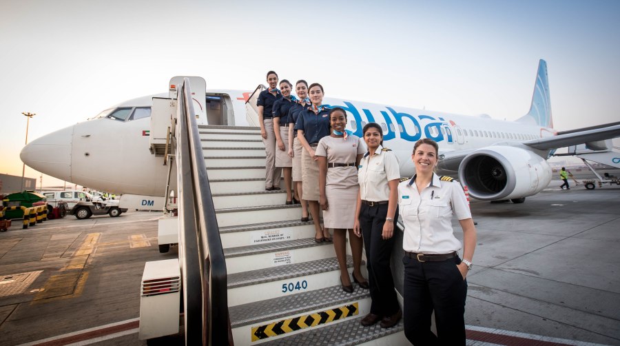 737 Max flydubai Декаль