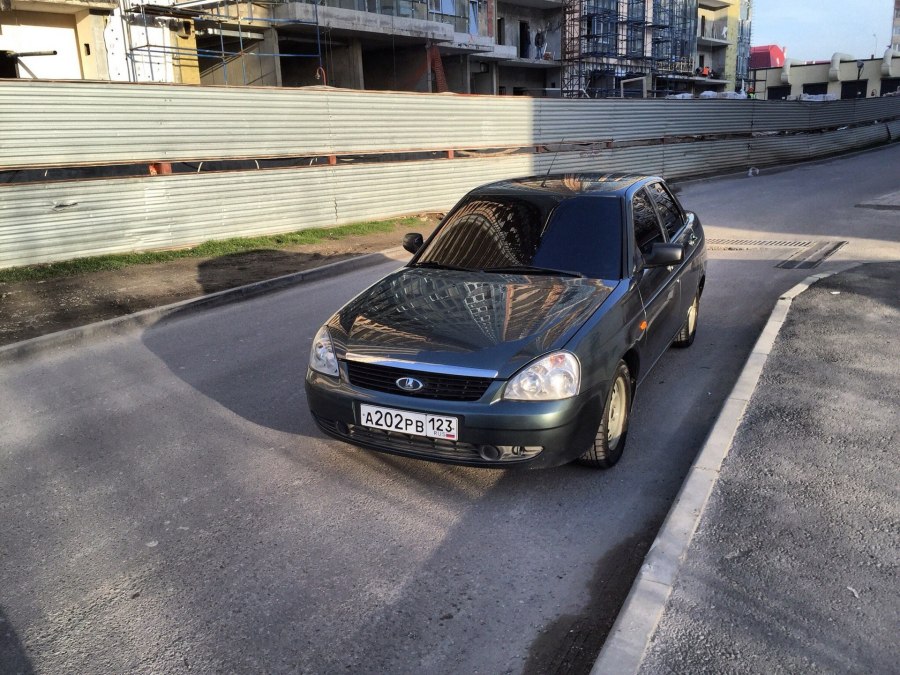 Приора на стиле седан
