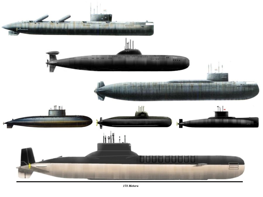 Подводная лодка 941 акула