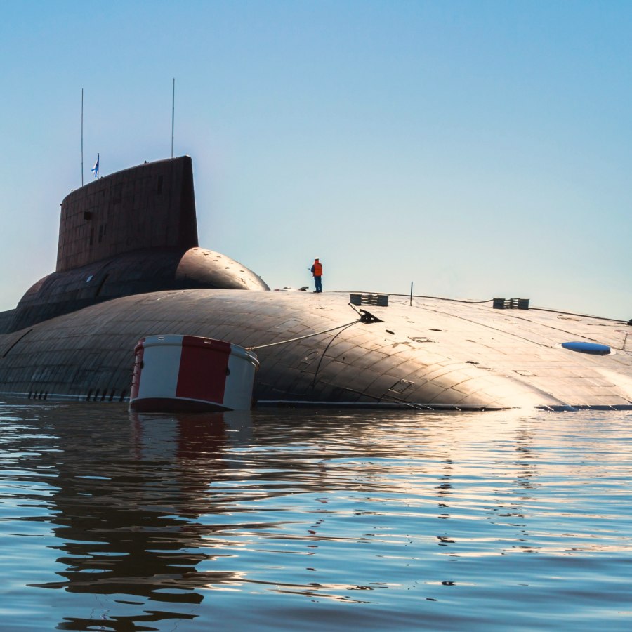 Атомная подлодка проекта 941 "Дмитрий Донской