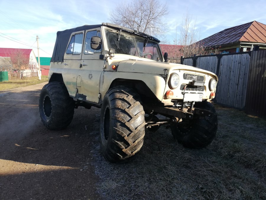 Ободрыши на УАЗ 469