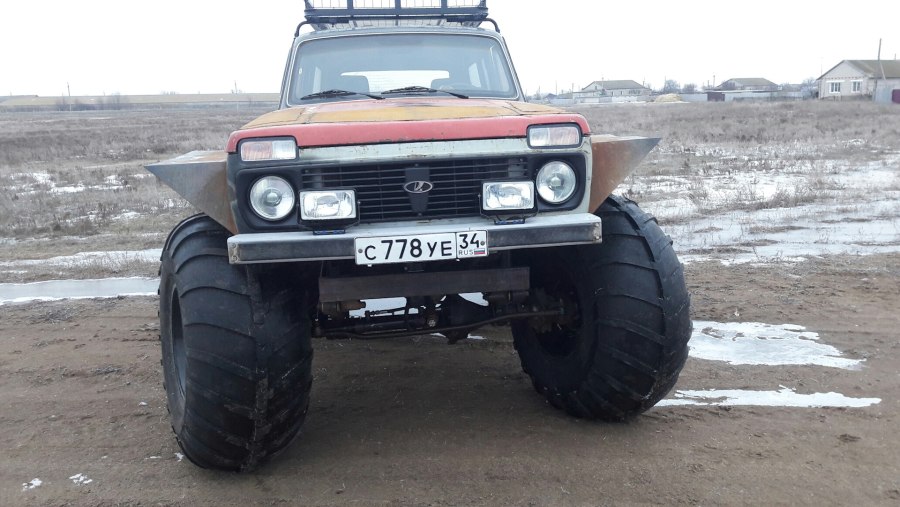 УАЗ Буханка на ободрышах