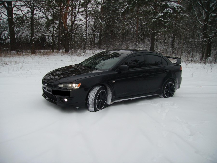 Mitsubishi Lancer 10 черный