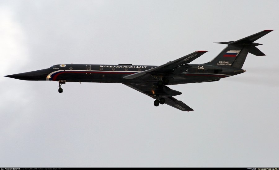 Ту-134 УБЛ черная Жемчужина