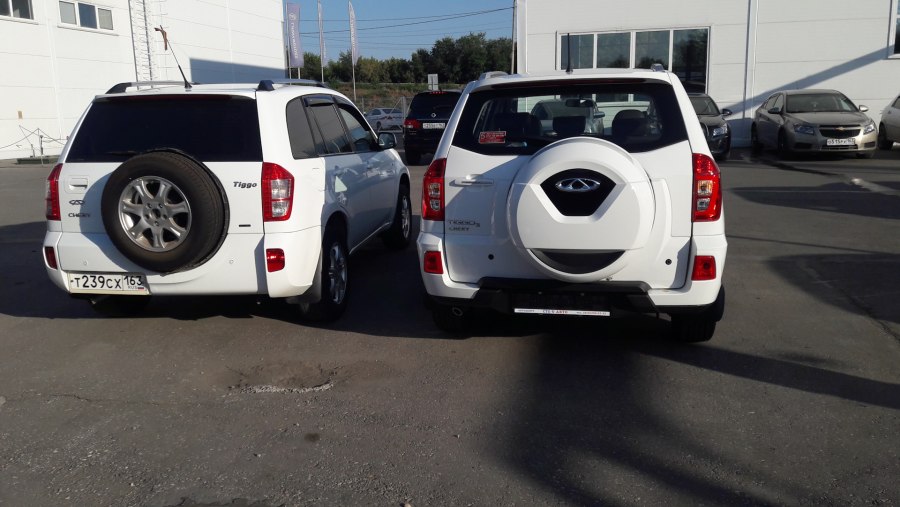 Chery Tiggo FL обвесы
