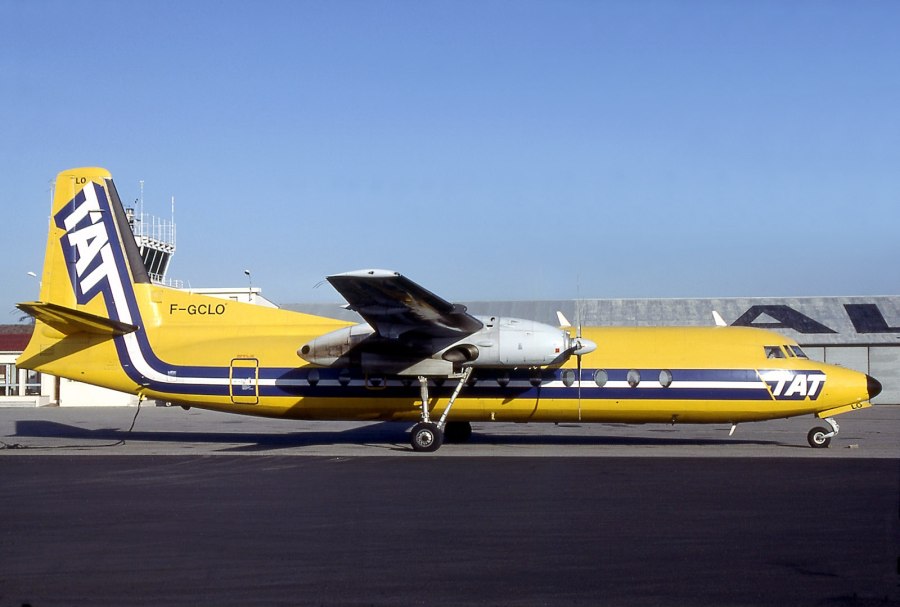 Модель самолета de Havilland Canada DHC-7 Wideroe’s Flyveselskap