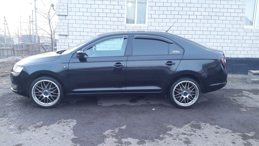 Диски BBS на Skoda Rapid