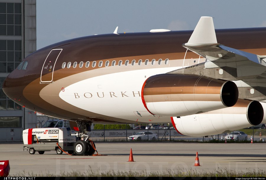Airbus a340 Алишера Усманова салон